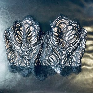 Lace bustier